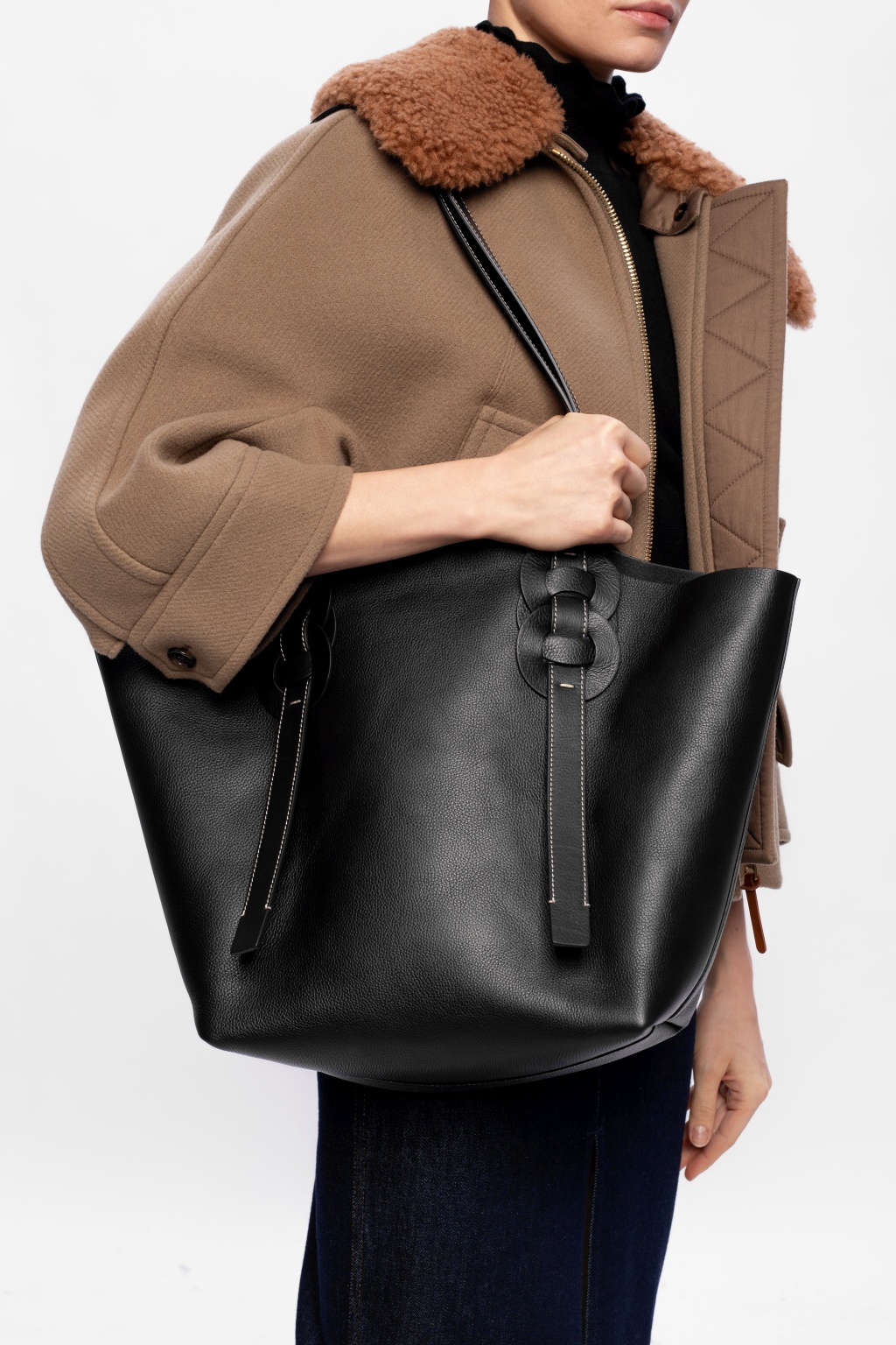 Daryyl leather tote bag sale